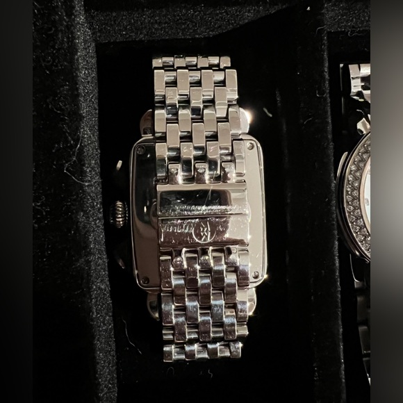 Michele Deco Diamond Chronograph Bracelet Watch, 33mm - Picture 11 of 16